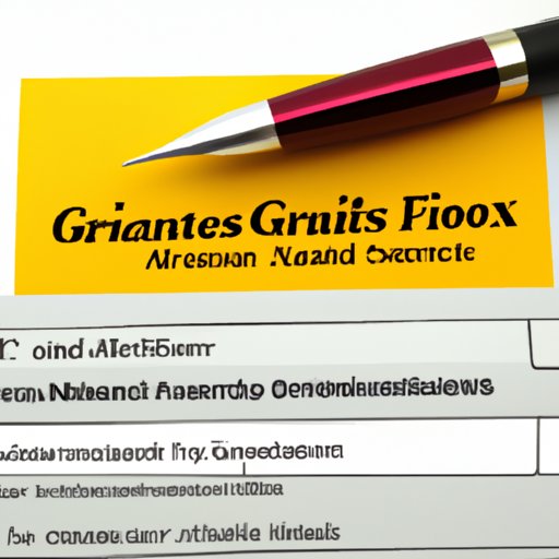 Applying for Grants or Tax Credits