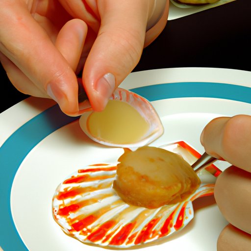 Analyzing the Color of a Cooked Scallop