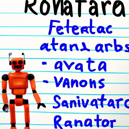 Summary of the Spanish Equivalent of Robot