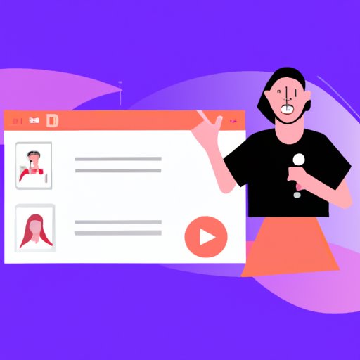 Create a Video of Yourself Introducing the Playlist