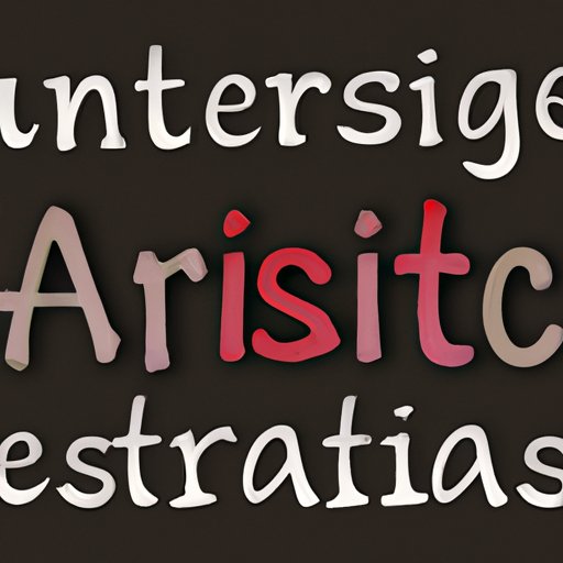 Exploring the Different Ways to Spell Artistic