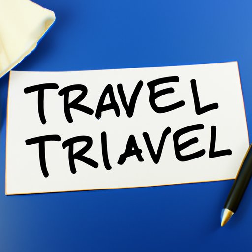 Tips for Correctly Spelling the Word Travel