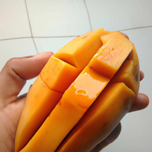 Feel the Skin of the Mango