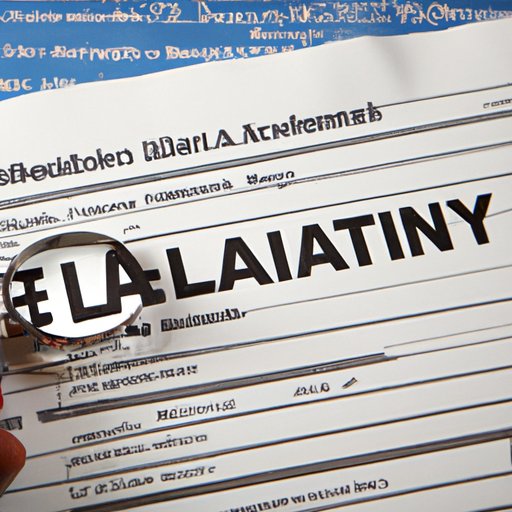 A. Determining Your Tax Liability