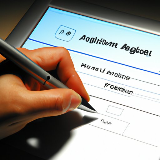 Signing Up for an Account