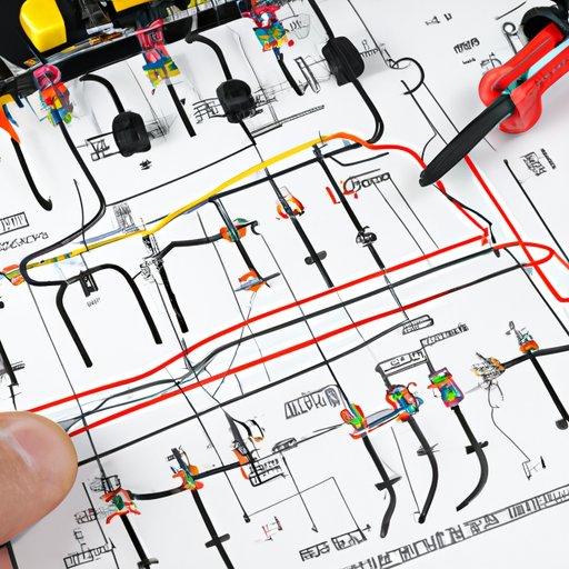 Analyzing the Components of an Electric Circuit to Trace the Flow of Electricity