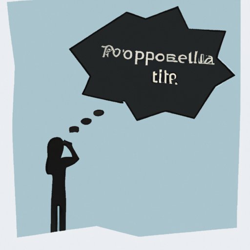 Investigating the Potential Solutions to Help Those Who Feel Like a Problem