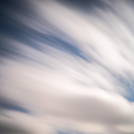 A Look at the Speed of Clouds