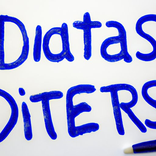 Exploring the Link Between Diabetes and Diet