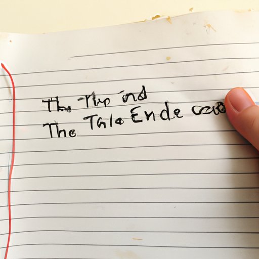Examine the Themes and Characters of How It Ends