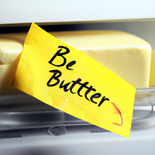 The Danger of Leaving Butter at Room Temperature