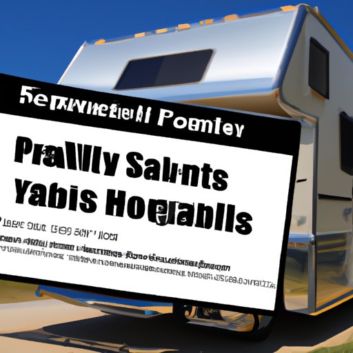 Estimating Your Monthly Payments for a 5th Wheel