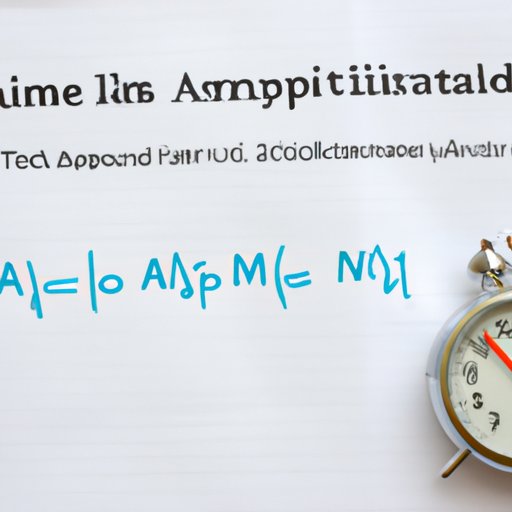 Calculating the Time It Takes for Amlodipine to Reach Maximum Effectiveness