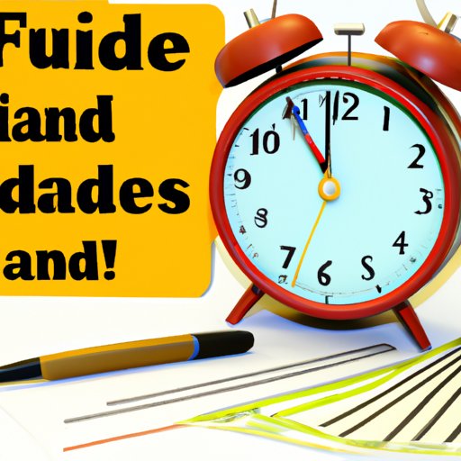 Understanding the Requirements and Deadlines for Financial Aid