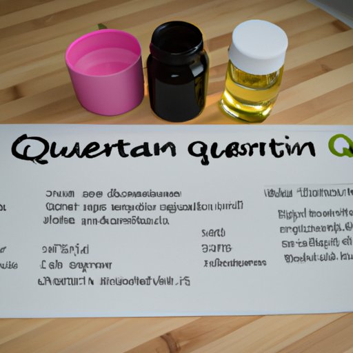 Exploring the Benefits of Quercetin and How Long It Takes for Results to Show