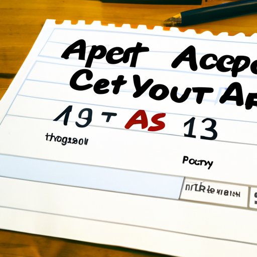 Final Thoughts on When to Expect Your ACT Scores