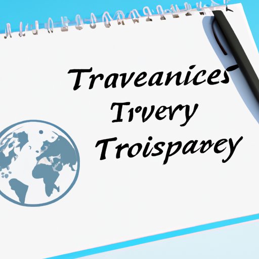 Survey of Travel Agents Specializing in International Trips