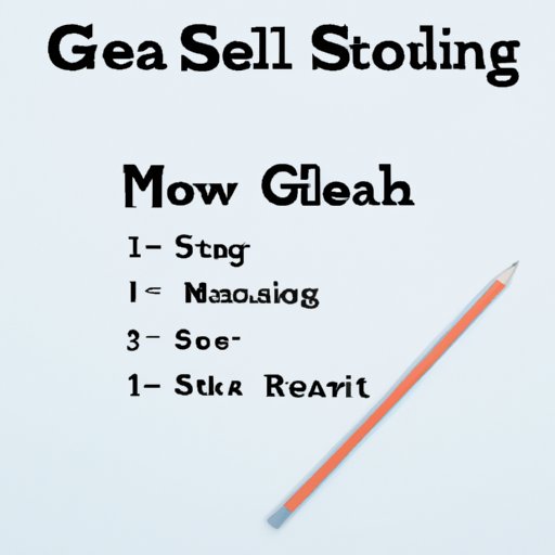 Creating a Guide for Setting Realistic Goals