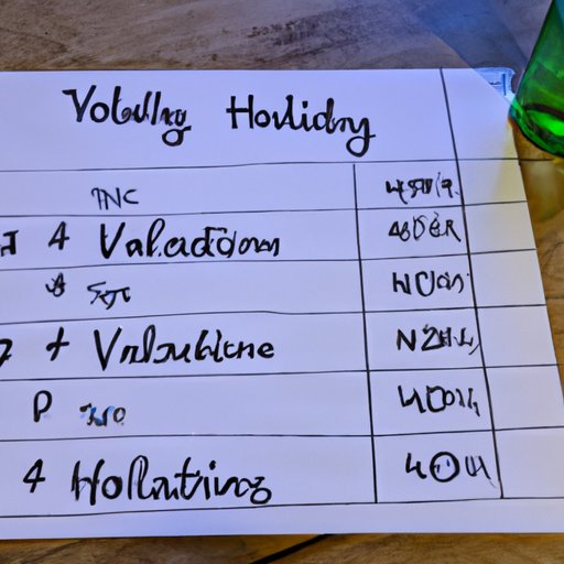 Calculating the Number of Hours in 4 Weeks of Vacation