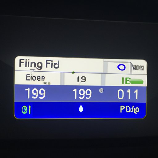Estimating Range Based on Fuel Level