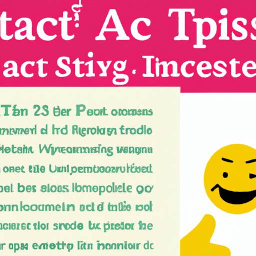 Making the Most of Science Passages on the ACT: Tips and Tricks