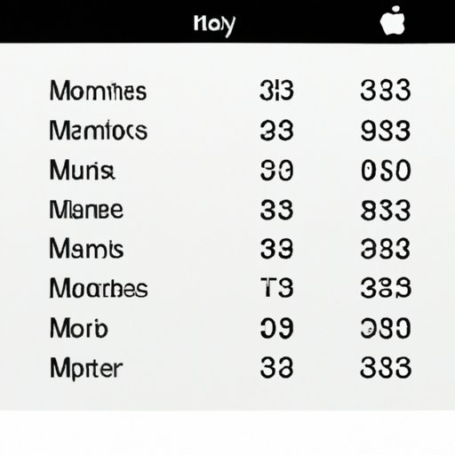 Counting Down the Tracks: The Number of Songs in the Apple Music Library