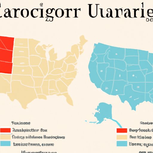 Comparison of Average Salaries of Traveling Ultrasound Techs by State