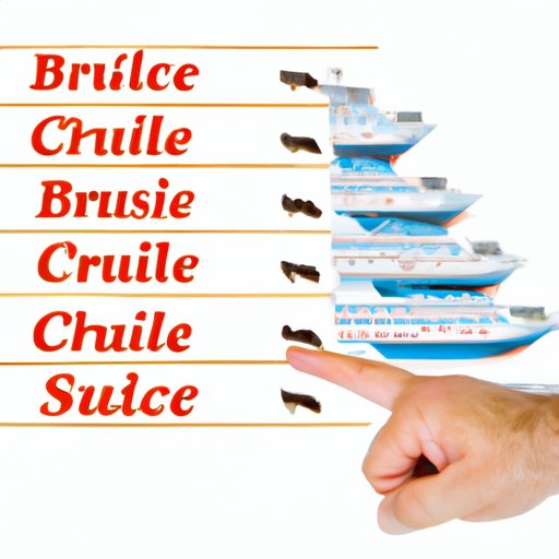 Comparing Prices of Different Cruise Lines