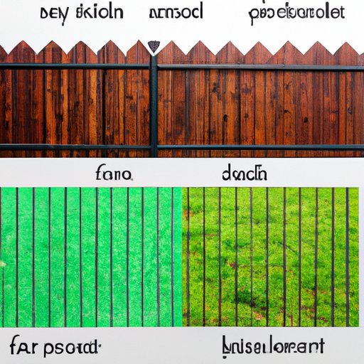 Comparing the Costs of Different Types of Fences