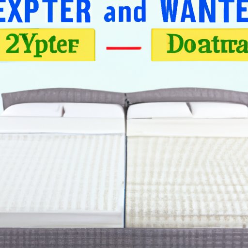 Compare and Contrast Prices of Twin Mattresses from Different Stores