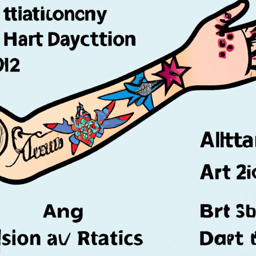 Breakdown of Average Arm Tattoo Costs by Region