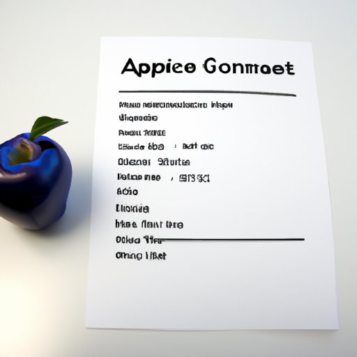 Summary of the Cost of AppleCare