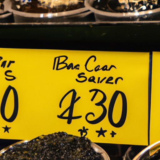A Price Comparison of Caviar Varieties