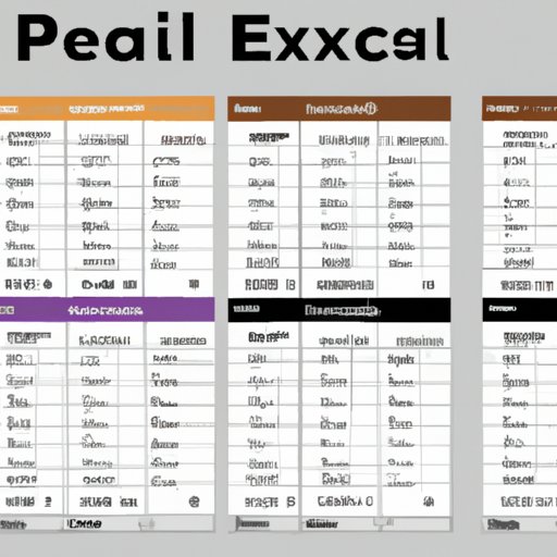 Overview of the Different Types of Excel Plans and Pricing