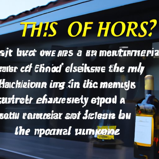 What You Need to Know About the Expenses Involved in Opening a Liquor Store