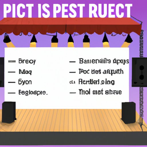 How to Make Sure You Get the Best Price When Renting a Stage