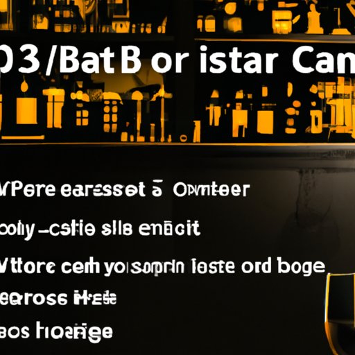 A Comprehensive Guide to the Cost of Starting a Bar