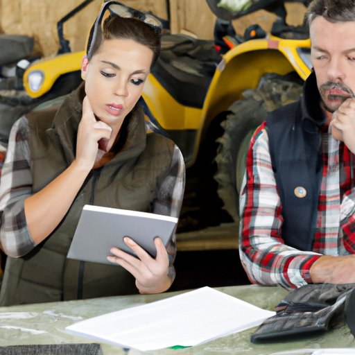 Calculating the Expenses of Operating an ATV Business