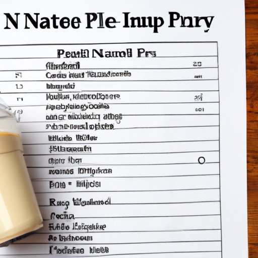 Examining the Cost of Meal Replacements and Supplements on the NJ Diet