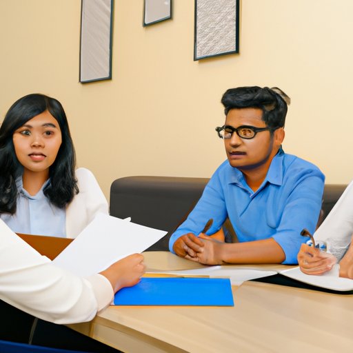 Interviewing Recent Graduates in Business Management to Discuss Their Salaries