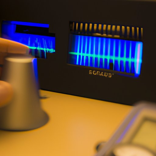 Measuring the Difference in Light and Sound Velocity