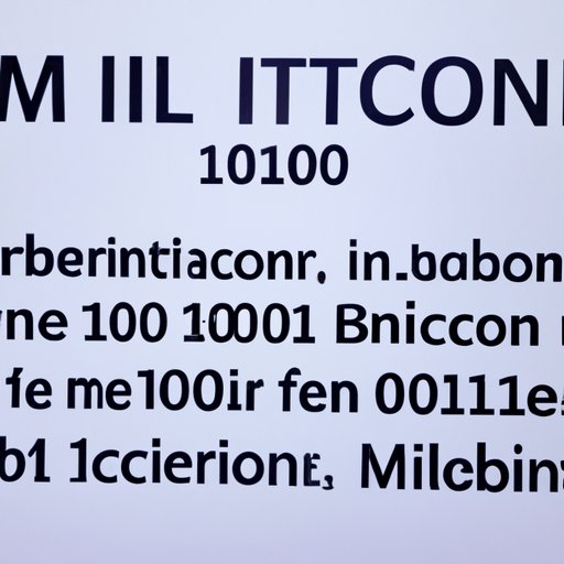 Definition of 1 Million Bitcoins