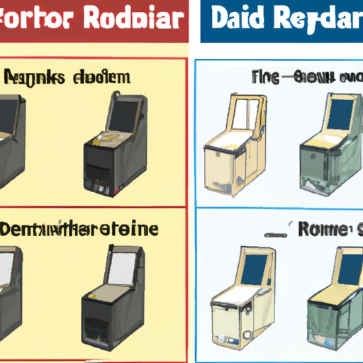 Comparison of Different Types and Models of DDR Machines