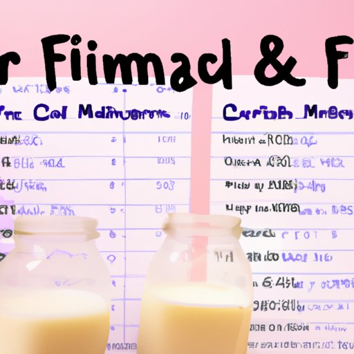 Comparing Breastmilk vs. Formula and How Much is Needed for Newborns