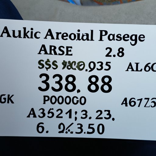 The Average Price of a Trip to Alaska