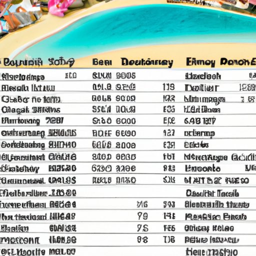 A Breakdown of Accommodation Costs for a Bahamas Getaway
