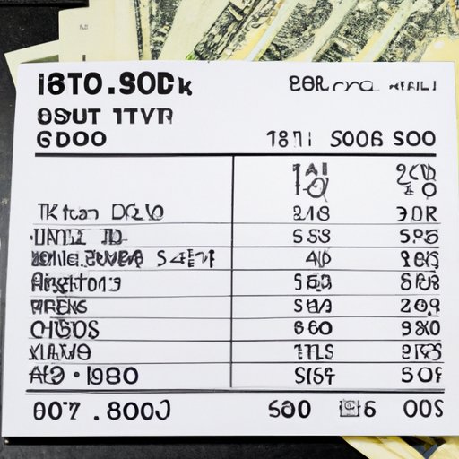 Cost Breakdown of a Trip to Tokyo