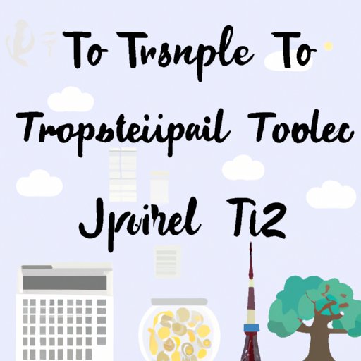 What to Expect When Budgeting for a Trip to Tokyo