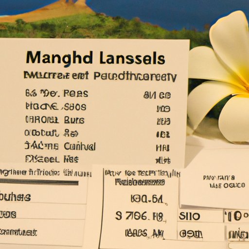 A Breakdown of the Costs Involved in a Hawaiian Vacation