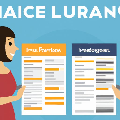 Comparing Health Insurance Plans for One Person